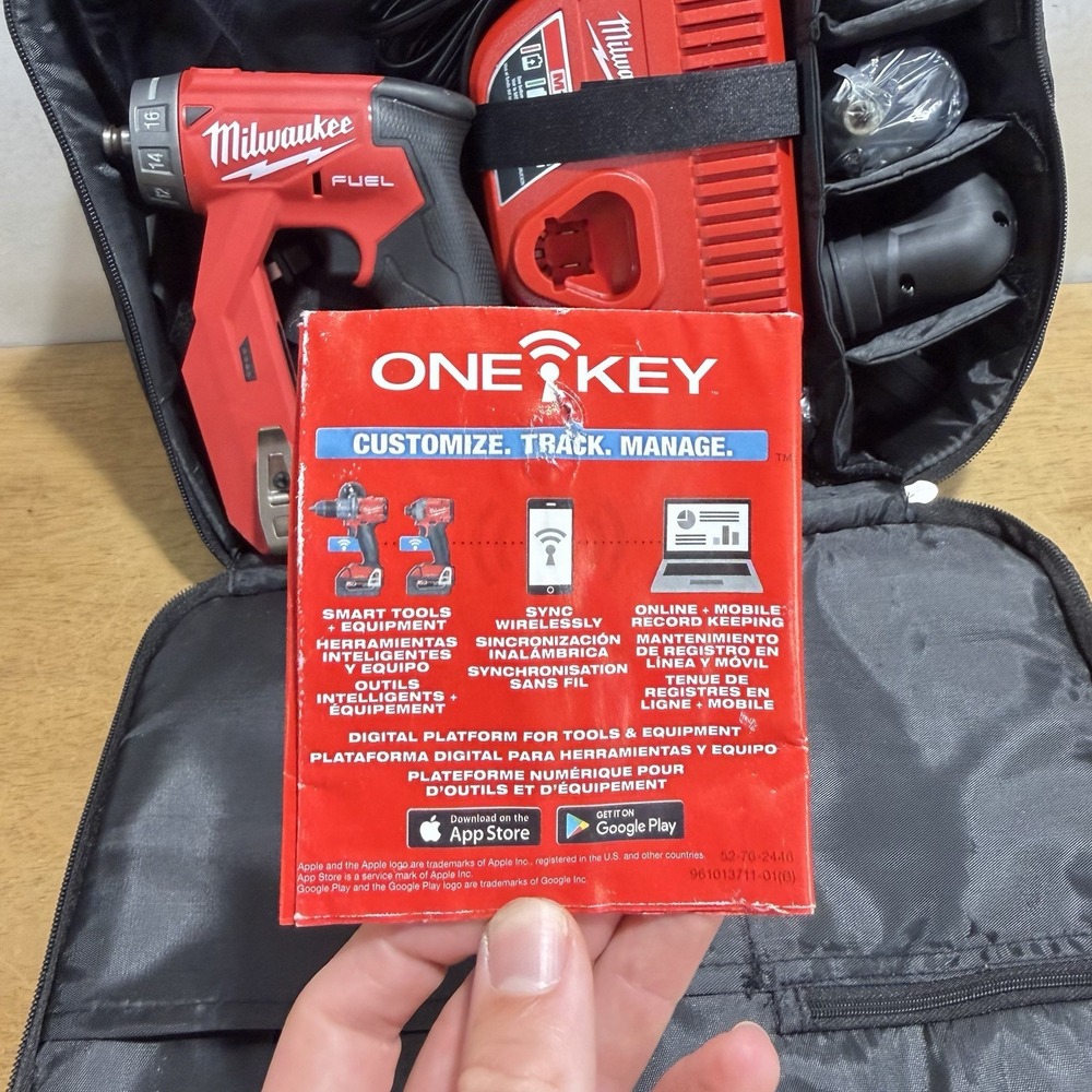 Milwaukee M12 FUEL 12V Brushless 4-in-1 Installation Drill Driver Kit 2505-22 - Picture 6 of 13